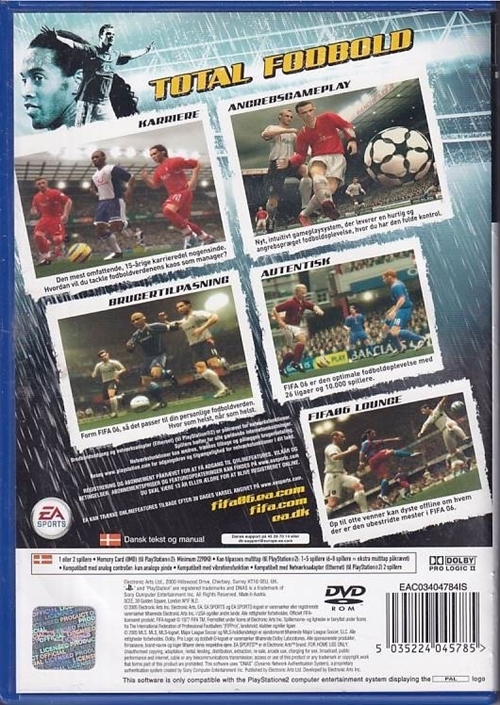 FIFA 06  - PS2 (B Grade) (Genbrug)